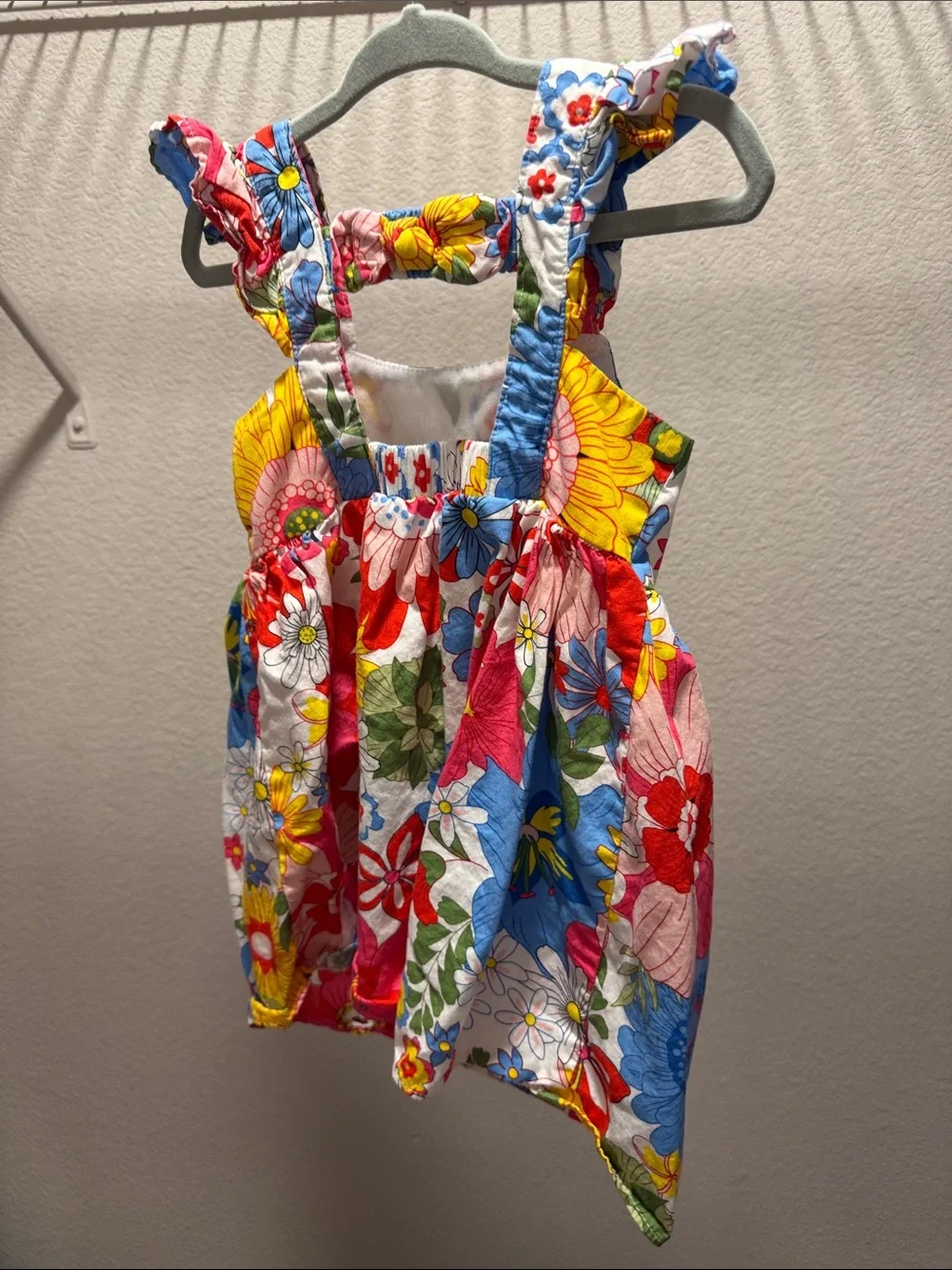 Counting Daises Toddler/Girl Vibrant Floral Sundress - Multicolor 3T